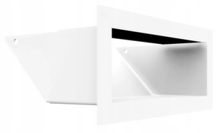 Krbová mriežka - Krbová mriežka Luft 45S biela 90x200 Ventilačná