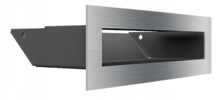 Krbová mriežka - Krbová mriežka Luft 45S brúsne 6x20 INOX