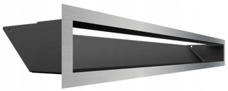 Krbová mriežka - Krbová mriežka Luft 45S brúsené 90x800 INOX