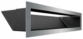 Krbová mriežka - Krbová mriežka Luft 45s Brúsenie 9x40 Inox