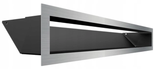 Krbová mriežka - Krbová mriežka Luft 45S brúsne 9x60 INOX
