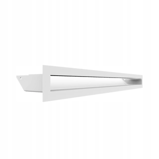 Krbová mriežka - Krbová mriežka Luft SF biela 60x600 ohnisko
