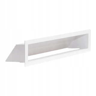 Krbová mriežka - Krbová mriežka Nordflam Aero 380 x 90 mm biela