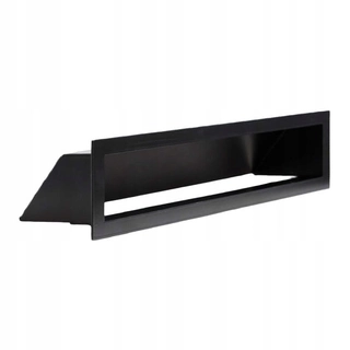 Krbová mriežka - Krbová mriežka Nordflam Aero 380 x 90 mm čierna