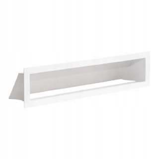 Krbová mriežka - Krbová mriežka Nordflam Aero 580 x 90 mm biela