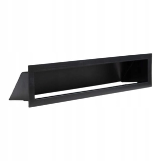 Krbová mriežka - Krbová mriežka Nordflam Aero 580 x 90 mm čierna