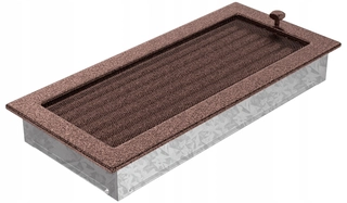 Krbová mriežka - Krbová mriežka meď spúšte 17x37 ohnisko