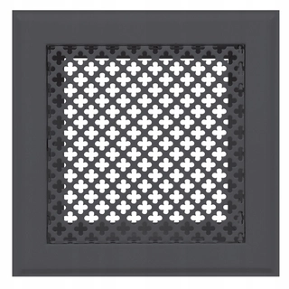 Krbová mriežka - Vetranie krb 15x15 antracit