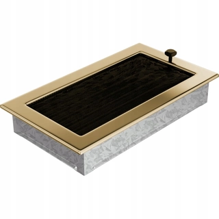 Krbová mriežka - Mriežka ventilácia Pozlátený blind 17x30 + zadarmo