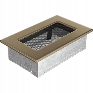 Krbová mriežka - Mriežka ventilácia galvanické zlato 11x17 + zadarmo