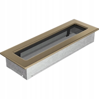 Krbová mriežka - Mriežka ventilácia galvanické zlato 11x32 + zadarmo