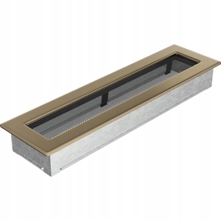 Krbová mriežka - Mriežka ventilácia galvanické zlato 11x42 + zadarmo
