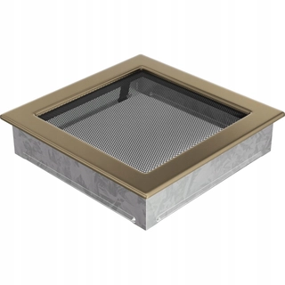 Krbová mriežka - Mriežka ventilácia galvanické zlato 22x22 + zadarmo
