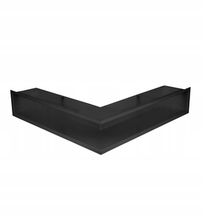 Krbová mriežka - Luft Black SL-12x56x56-B Vetracia mriežka Hitze