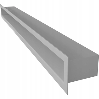 Krbová mriežka - Vetracie mriežkové tunel biele 60x800 krb