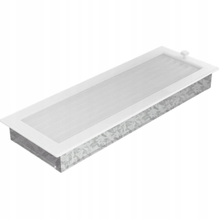 Krbová mriežka - Biela mriežka s blind 17x49 + zadarmo