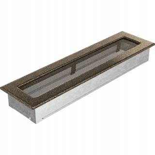 Krbová mriežka - Čierna a zlatá mriežka 11x42 + ZADARMO