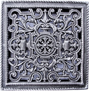 Liatinová mreža palivové drevo mriežkovanú 23x23