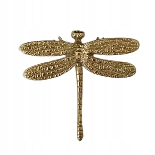 Kľučka dverí - Kreatívna mosadzná šatníková rukoväť v tvare Dragonfly