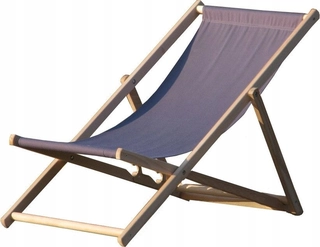 Záhradné lehátko, ležadlo - Stolička Lounger Kabex Bahamas Grafit
