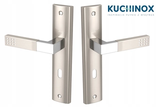 Kľučky na dvere - Kuchinox Prima Chrome/Satin 72 mm rukoväť