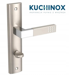 Kľučky na dvere - Kuchinox rukoväť Prima Chrome/satén 72 mm toaleta