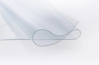 Krycia plachta - Priehľadná záclona PVC fólia PVC 2MM 200CM