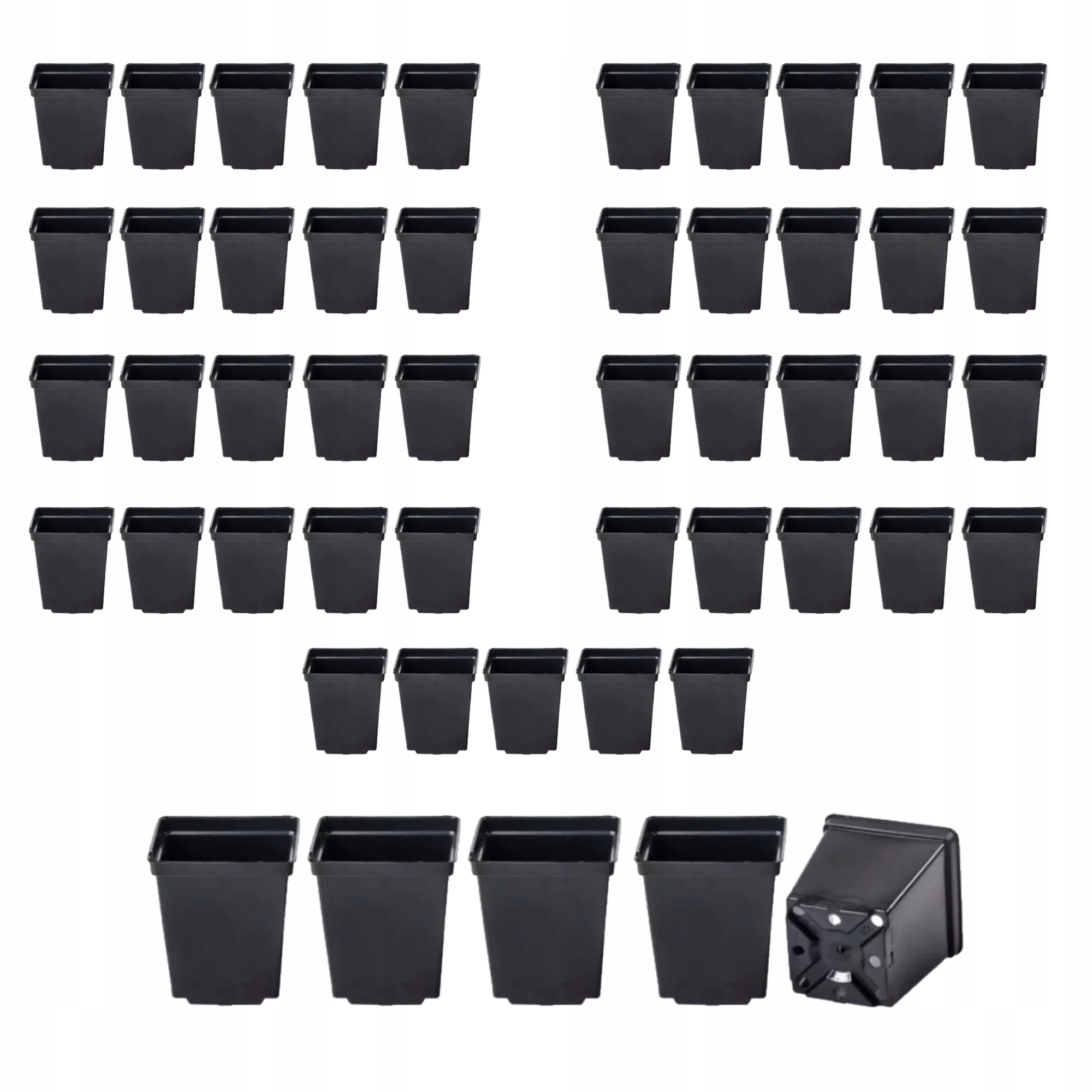 Kvetináč DonKwiat 40 cm x 11 x 12 cm priemer 11 cm plast
