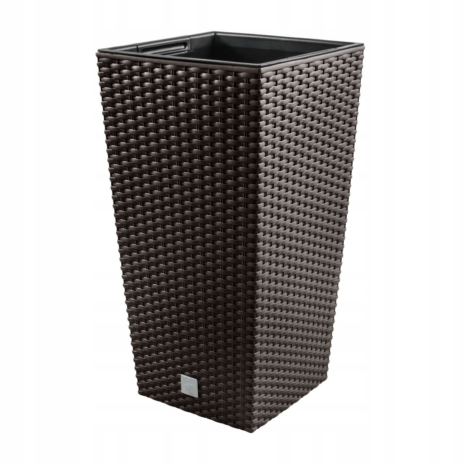 Kvetináč Prosperplast 40 cm x 40 x 75 cm priemer 40 cm plastové odtiene hnedej a béžovej