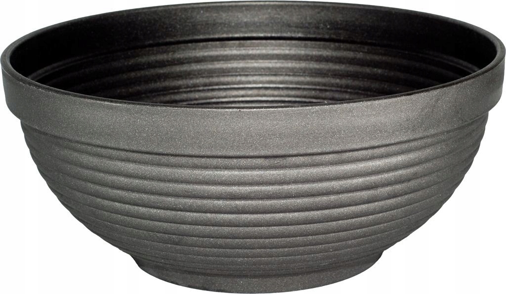 Szemikowie kvetináč 22 cm x 52 x 22 cm priemer 52 cm plast odtiene sivej a striebornej