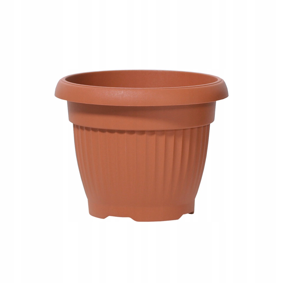 Prosperplast kvetináč 55 cm x 55 x 43 cm priemer 55 cm plastový odtieň hnedej a béžovej