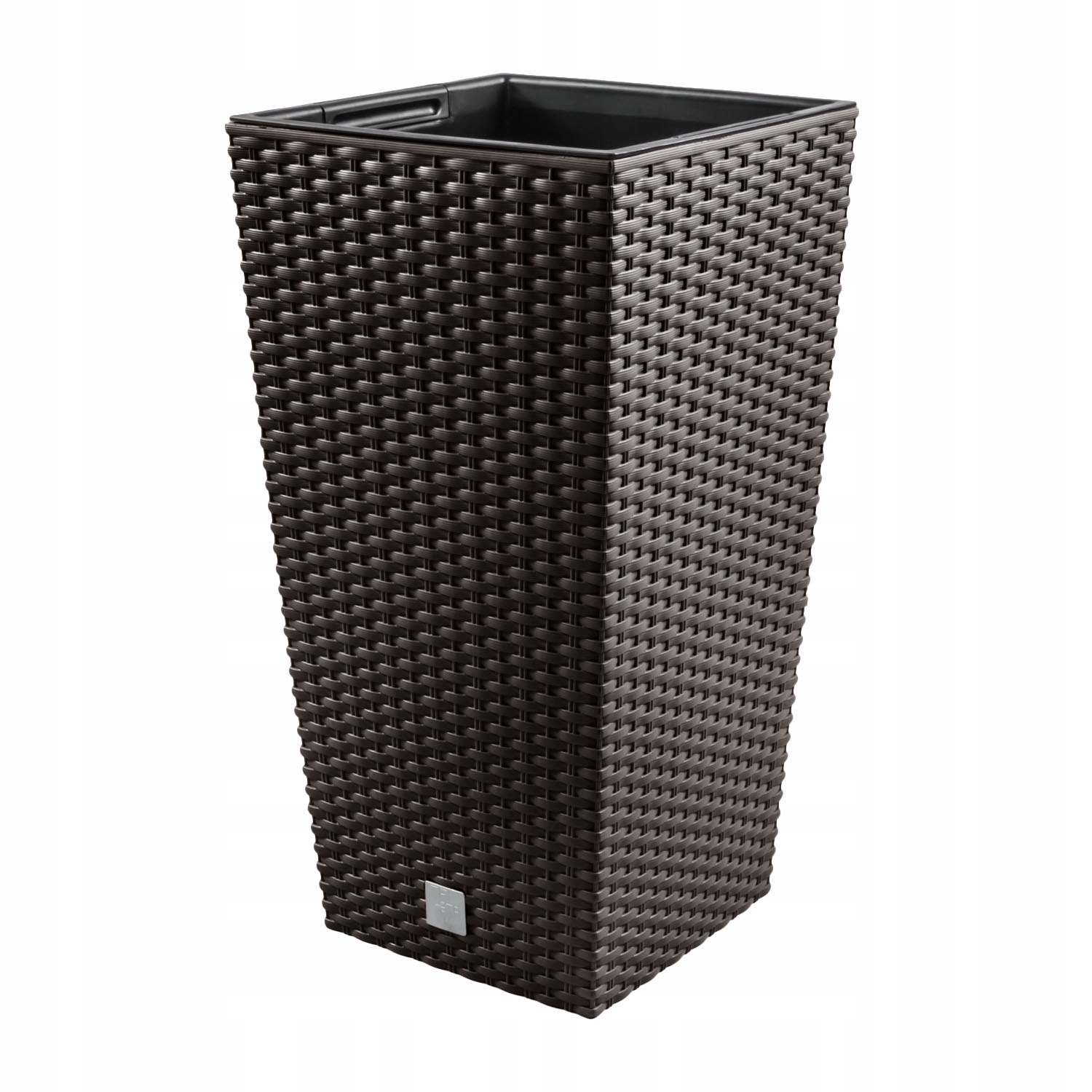 Kvetináč Prosperplast 24 cm x 24 x 45 cm priemer 24 cm plastové odtiene hnedej a béžovej