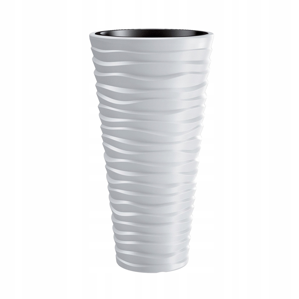 Kvetináč Prosperplast 52 cm x 30 x 52 cm priemer 30 cm plastový biely