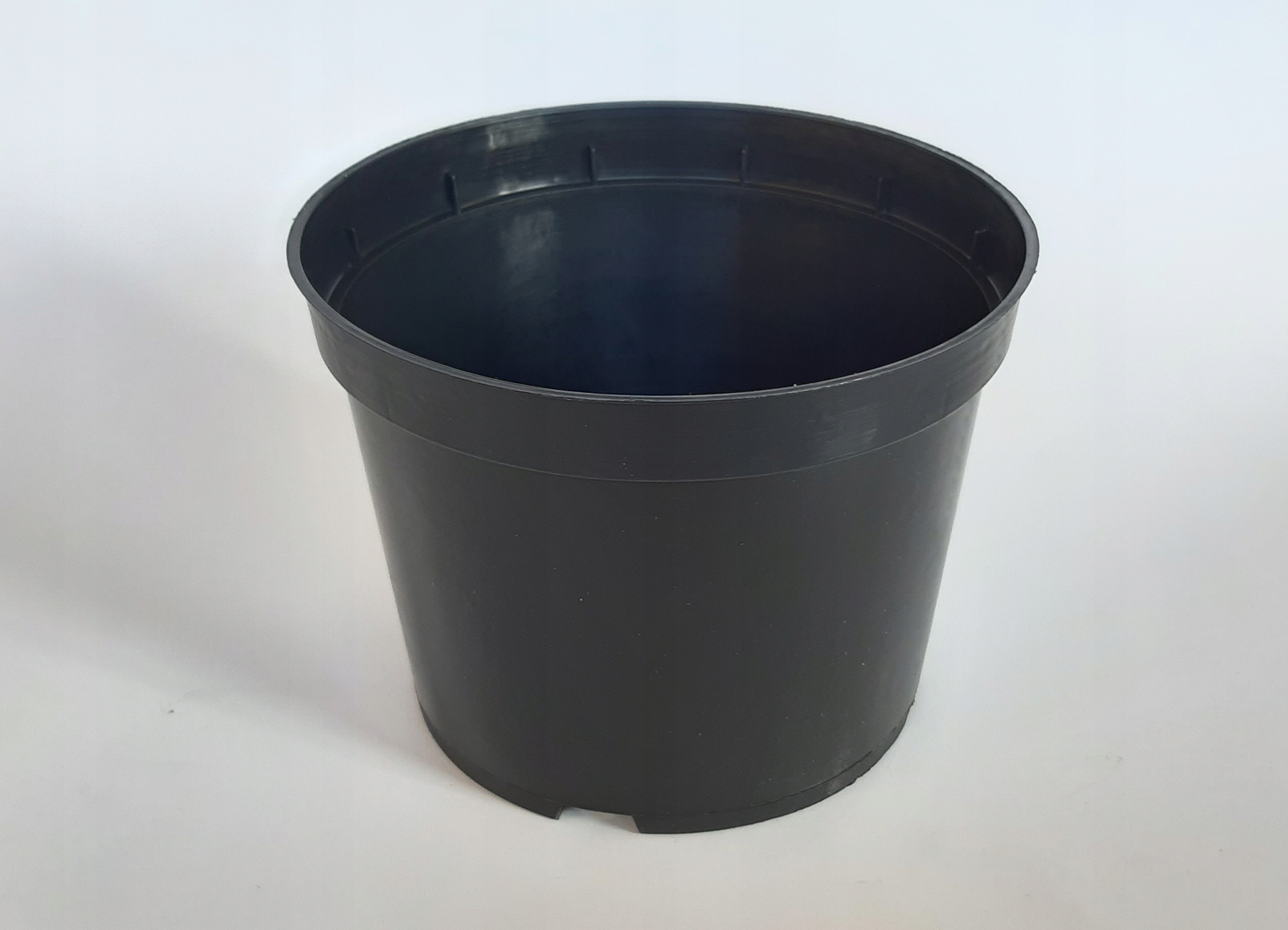 PSGR kvetináč 17,5 cm x 23 x 17,5 cm priemer 23 cm plastový čierny