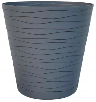 Obal 30 cm, plastový, odtiene fialovej