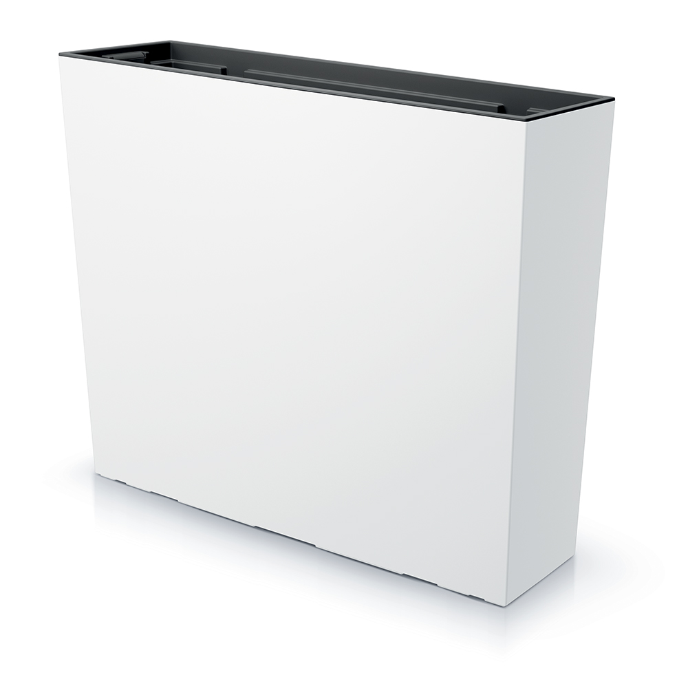Kvetináč Prosperplast 77 cm x 23,5 x 68,6 cm plastový biely