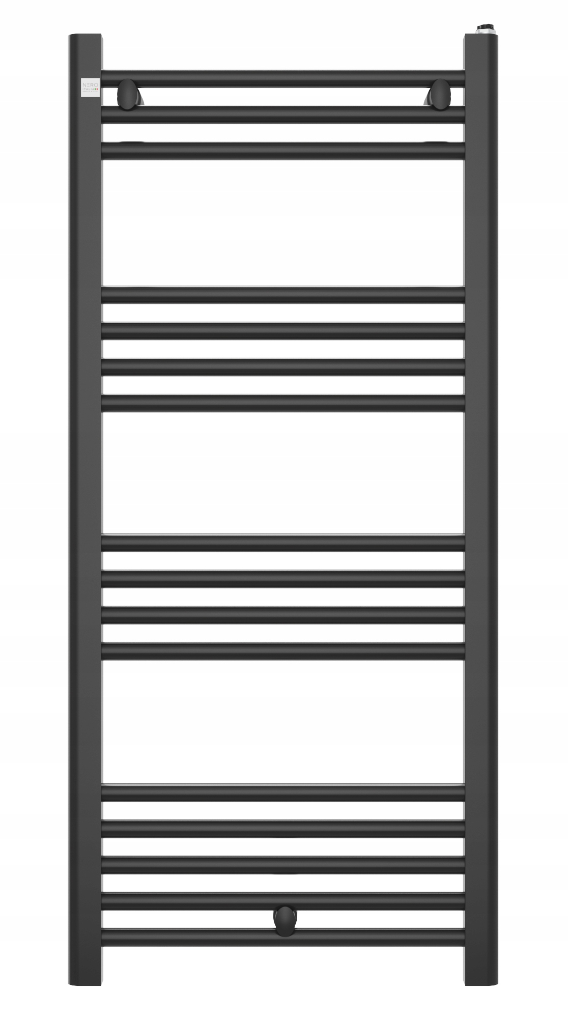 Granitan vodný kúpeľňový radiátor 461 W 500 x 1100 mm čierny