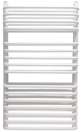 Vodný kúpeľňový radiátor Edan 1019 W 630 x 940 mm biely
