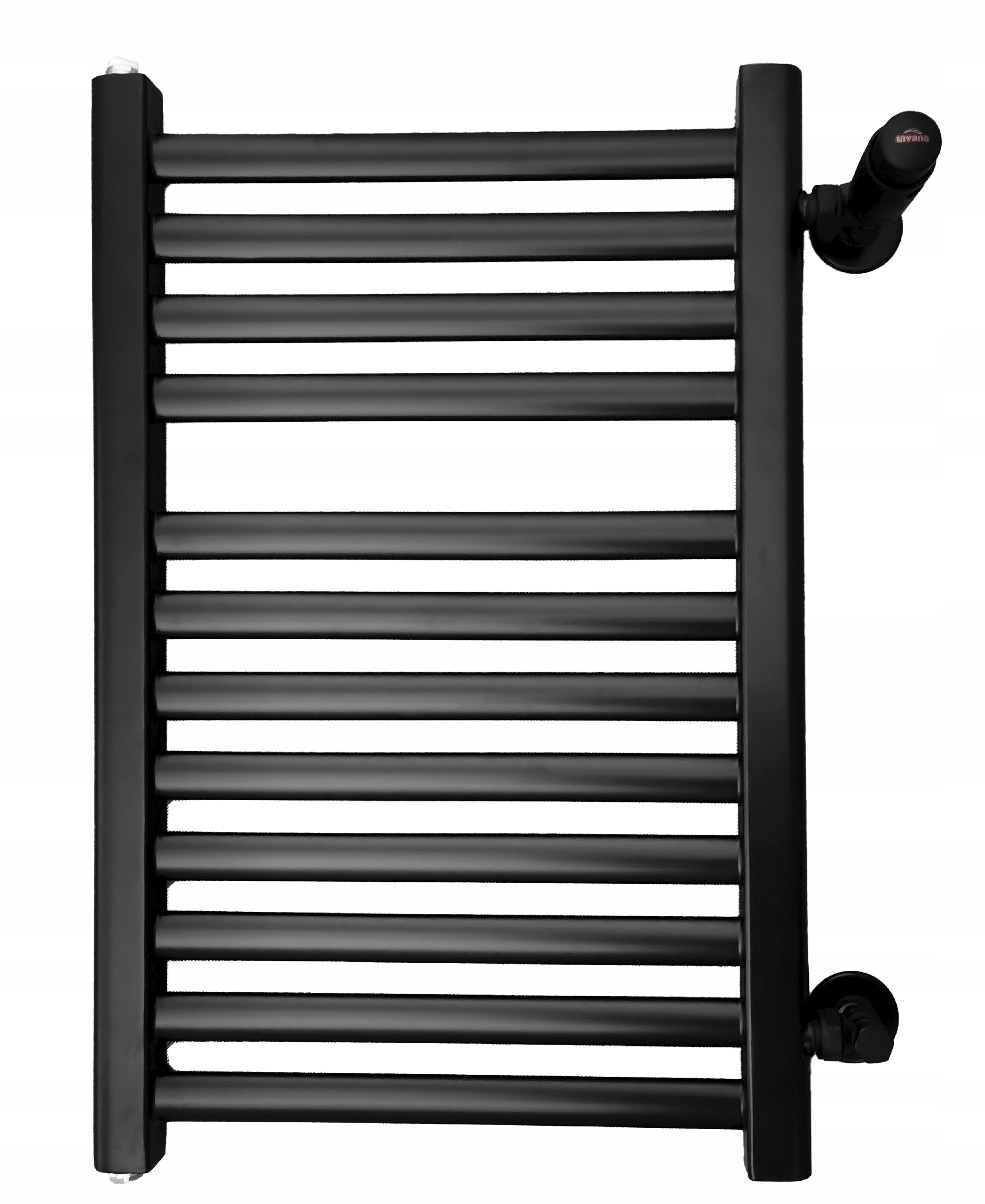 Regnis 304 W vodný kúpeľňový radiátor 440 x 675 mm čierny
