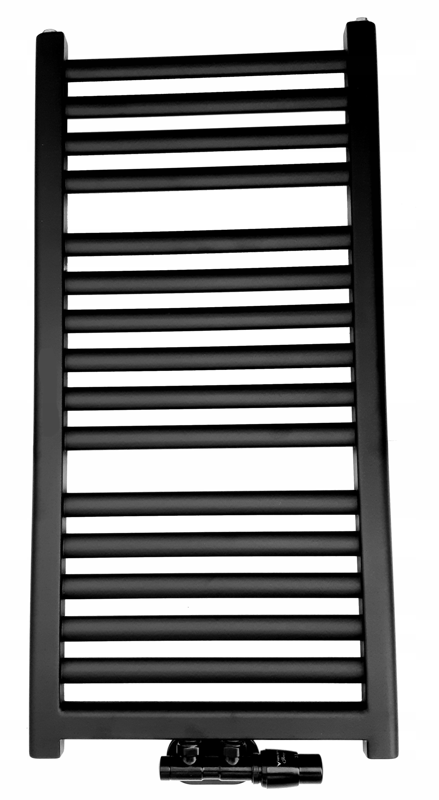 Regnis 702 W vodný kúpeľňový radiátor 540 x 1435 mm čierny