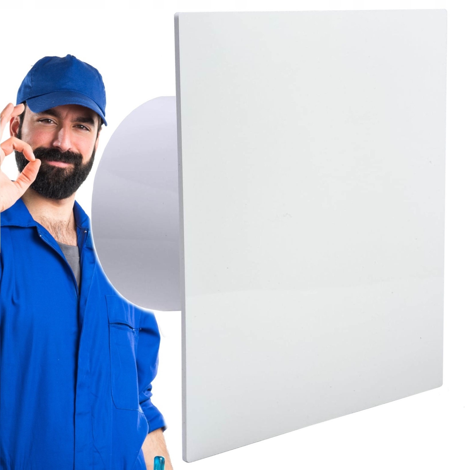 Ventilátor do kúpeľne VENTILÁTOR HYGROSTAT + ČASOVÝ SPÍNAČ SNÍMAČ VLHKOSTI VENTILÁTORA A ČASOVAČ 100 mm