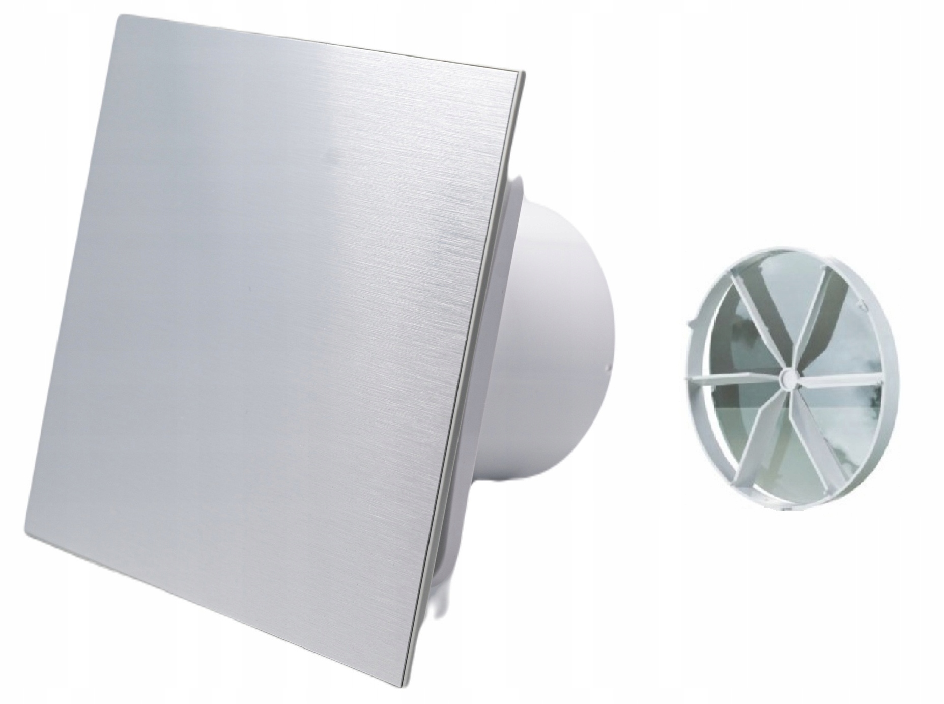 Ventika KLIQ100BASEWC + KLIQFP180PLATINUM ventilátor do kúpeľne 100 mm