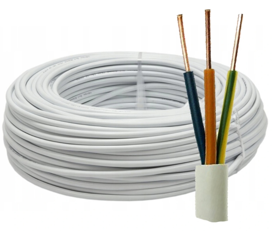 Okrúhly elektroinštalačný kábel YDY Elektrokabel 3 x 1,5 mm2 100 m