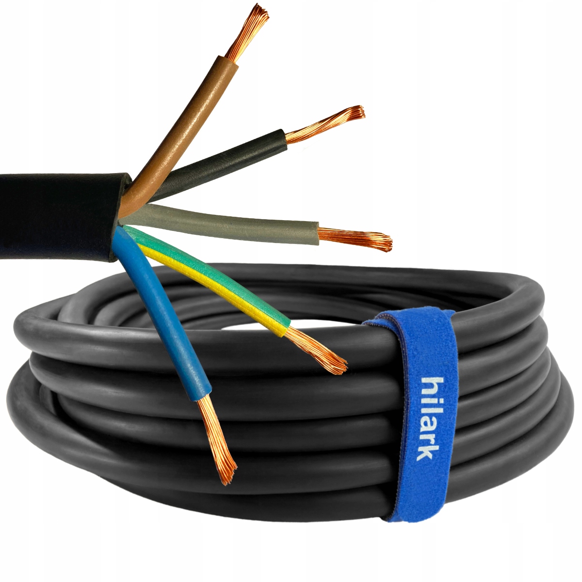 OnPd Hilark okrúhly elektrický kábel 5x4 mm² 100 m