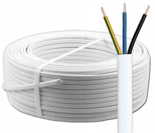 Plochý elektrický kábel YDYp Elektrokabel 3x2,5 mm2 100 m