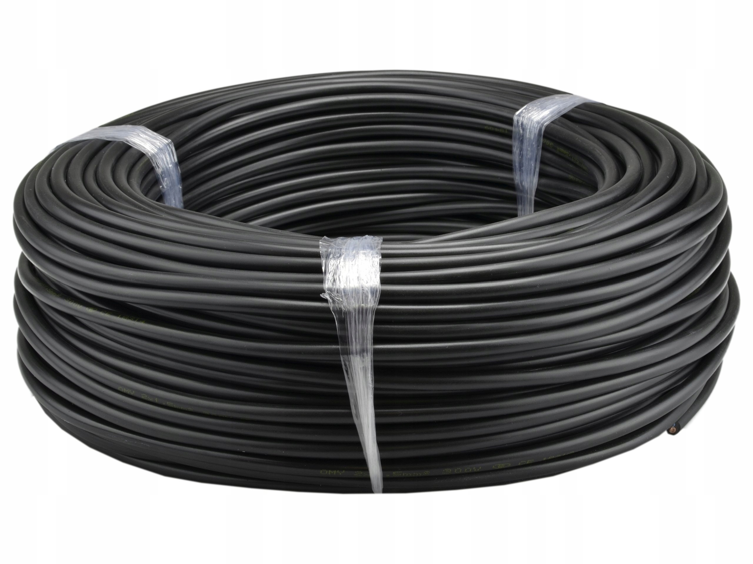 Okrúhly elektrický kábel, flexibilný (lano), inštalácia OMY Mercor 3 x 1.0