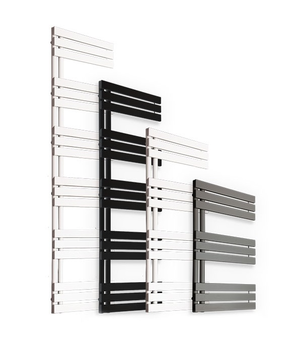 Vodný kúpeľňový radiátor Pumson 538 W 600 x 1180 mm biely