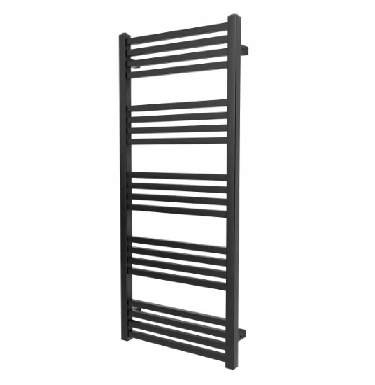 Goodhome vodný kúpeľňový radiátor 438 W 450 x 1050 mm čierny