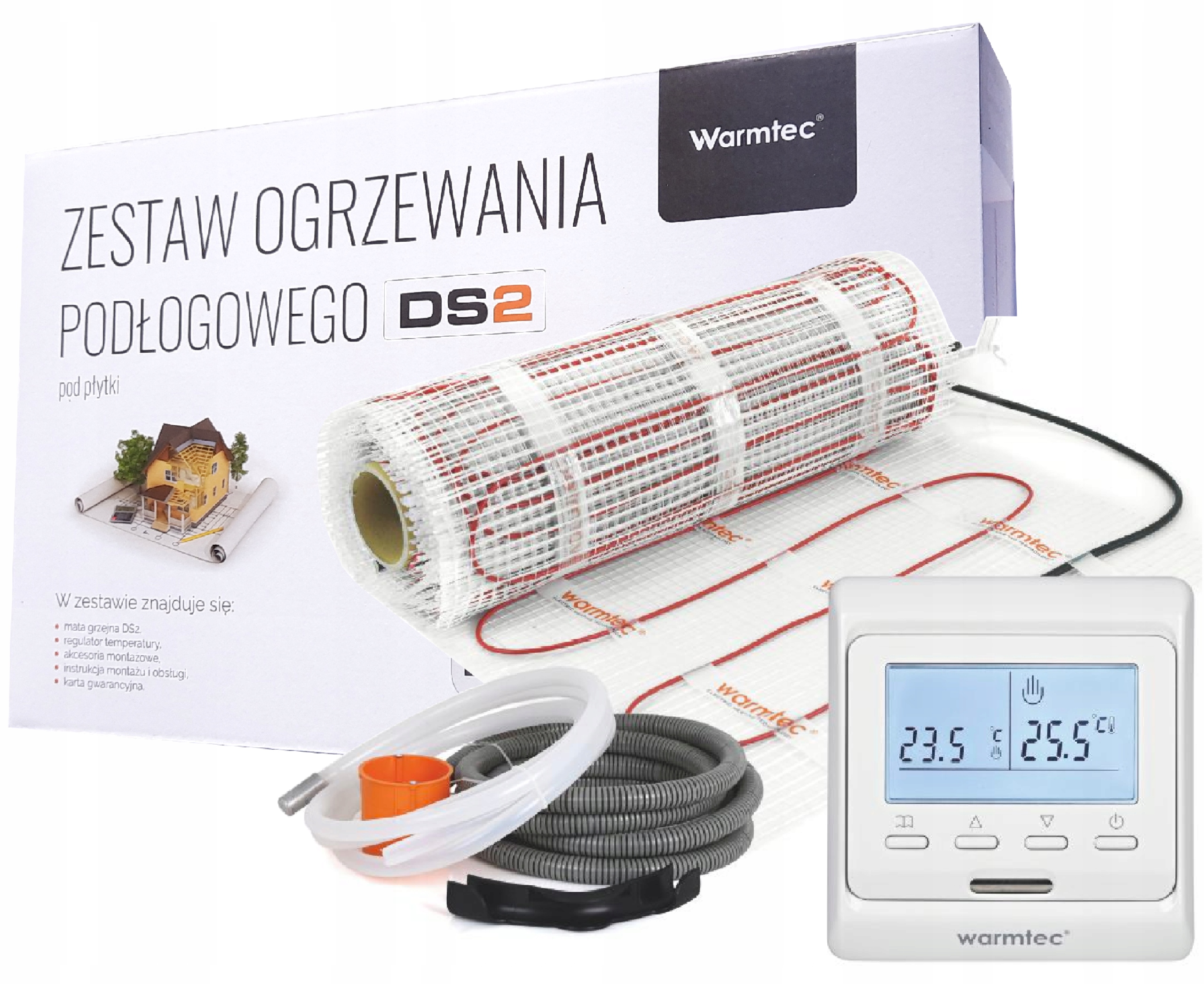 Vykurovacia rohož pre dlaždice WARMTEC 2 m²