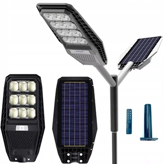 Uličná lampa - Pouličné svietidlo 90 W 1200 lm na solárne napájanie